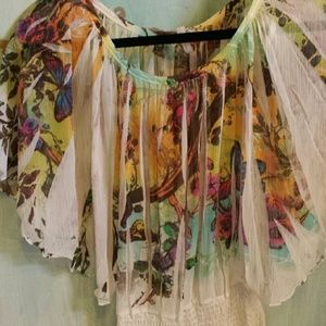 Cemi Ceri Gauzy Boho Top